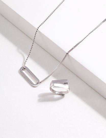Minimalist Modern Stacking Ring-3