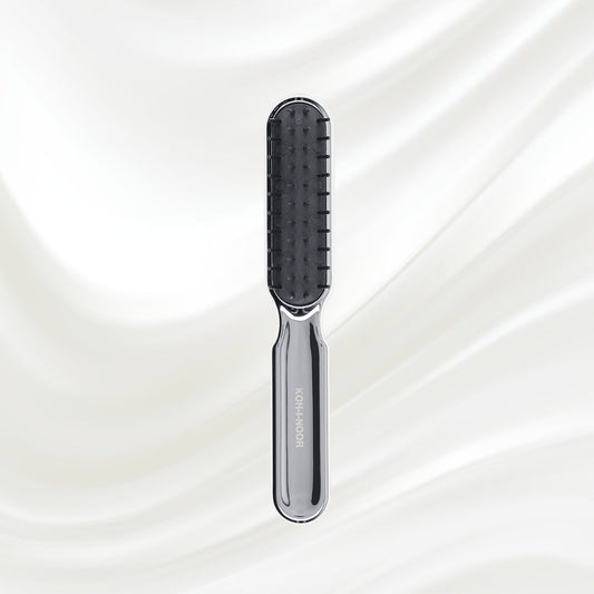 Metallic Pneumatic Synthetic Pin Styling Hairbrush-6